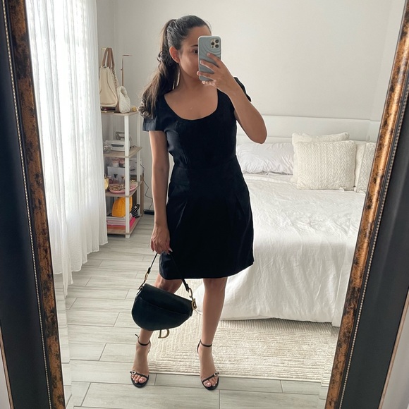 BCBGMaxAzria Black Mini Dress - Picture 4 of 6